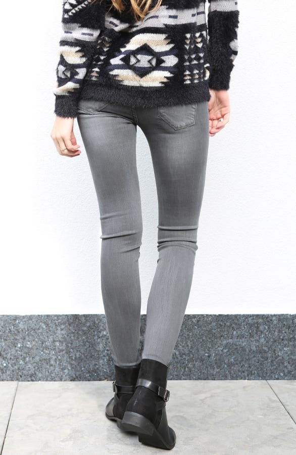 Skinny Jeans Dark Grey – shoparchief, foto 5
