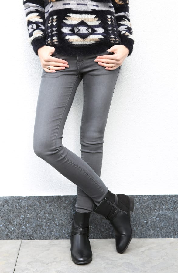 Skinny Jeans Dark Grey – shoparchief, foto 2