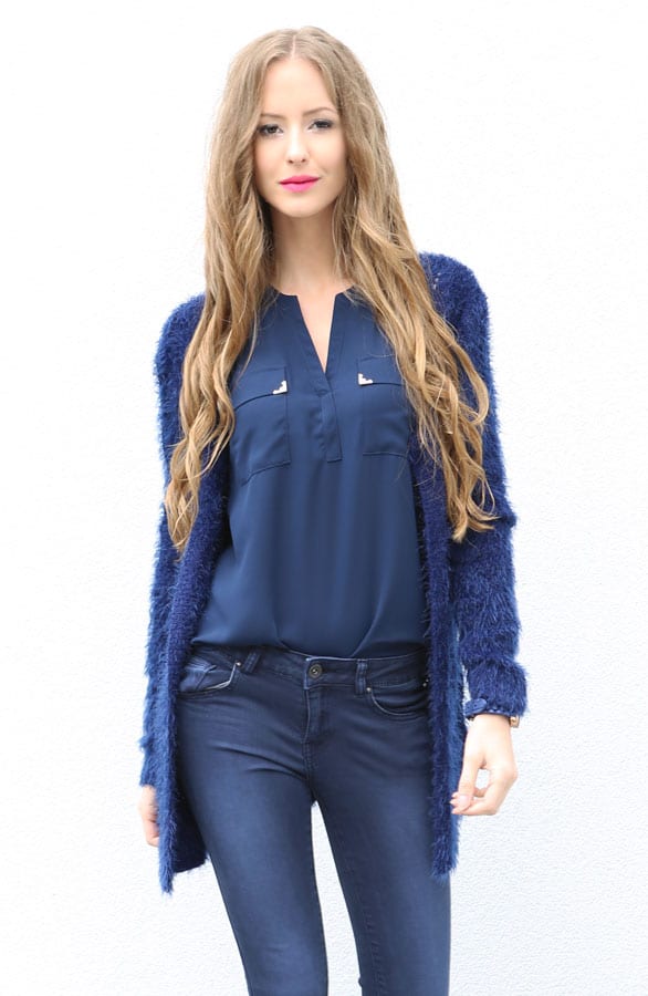 Skinny Jeans Dark Blue – shoparchief, foto 3