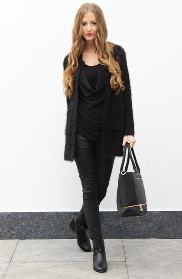 Suede Booties Buckle – shoparchief, foto 3