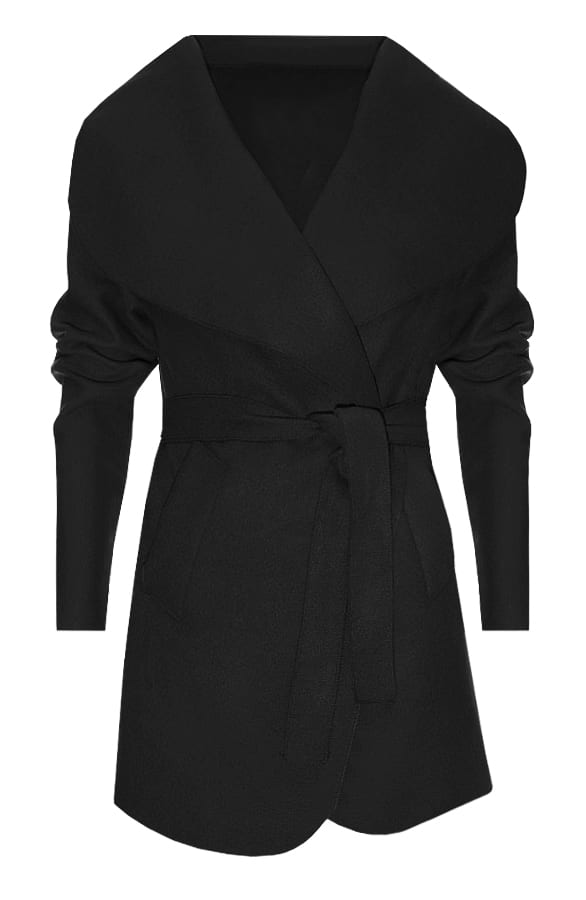 Short Dream Coat Black – shoparchief, foto 1