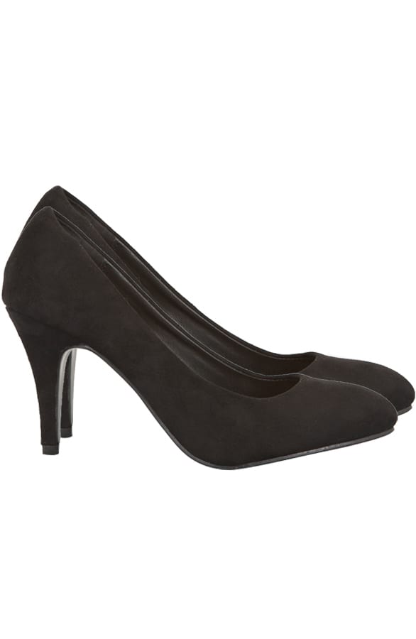 Suede Pump Black – shoparchief, foto 1