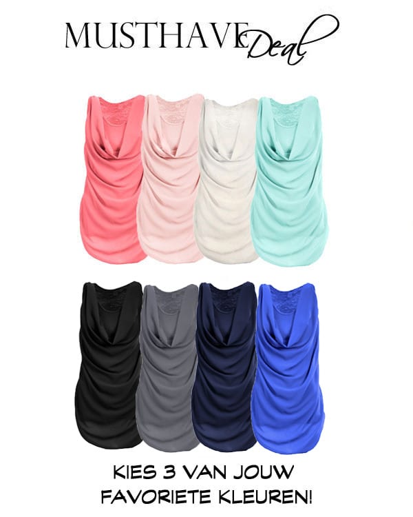 Waterval top dames