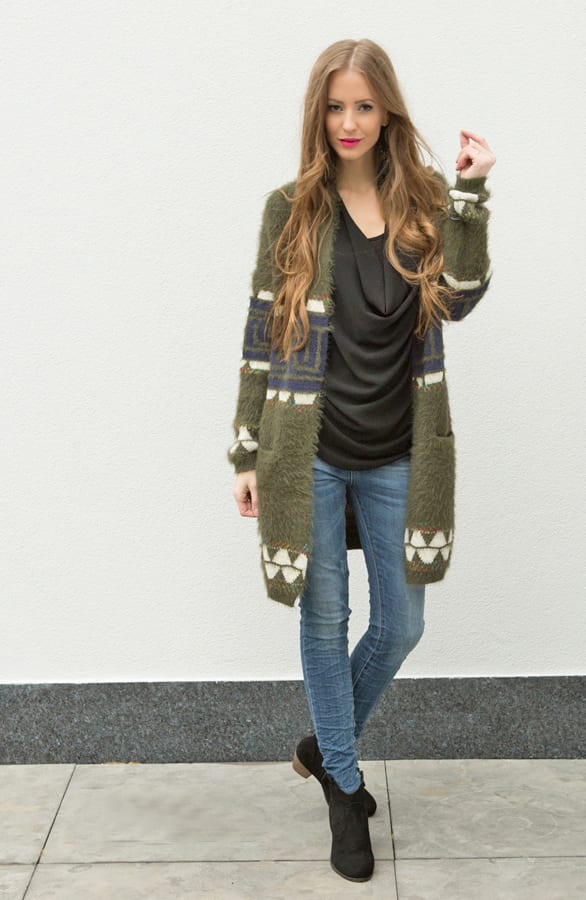 Suede Booties Black – shoparchief, foto 4
