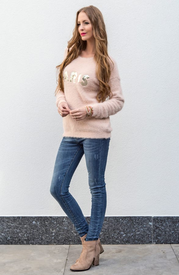 Fluffy Paris Trui Rose – shoparchief, foto 7