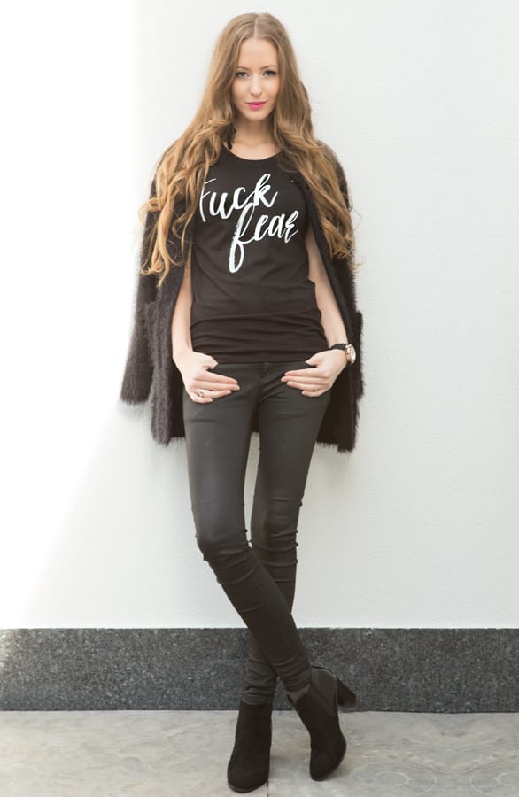 It Shirt F* Fear – shoparchief, foto 3