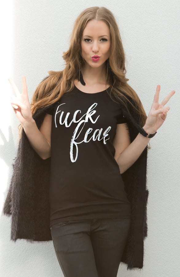 It Shirt F* Fear – shoparchief, foto 2