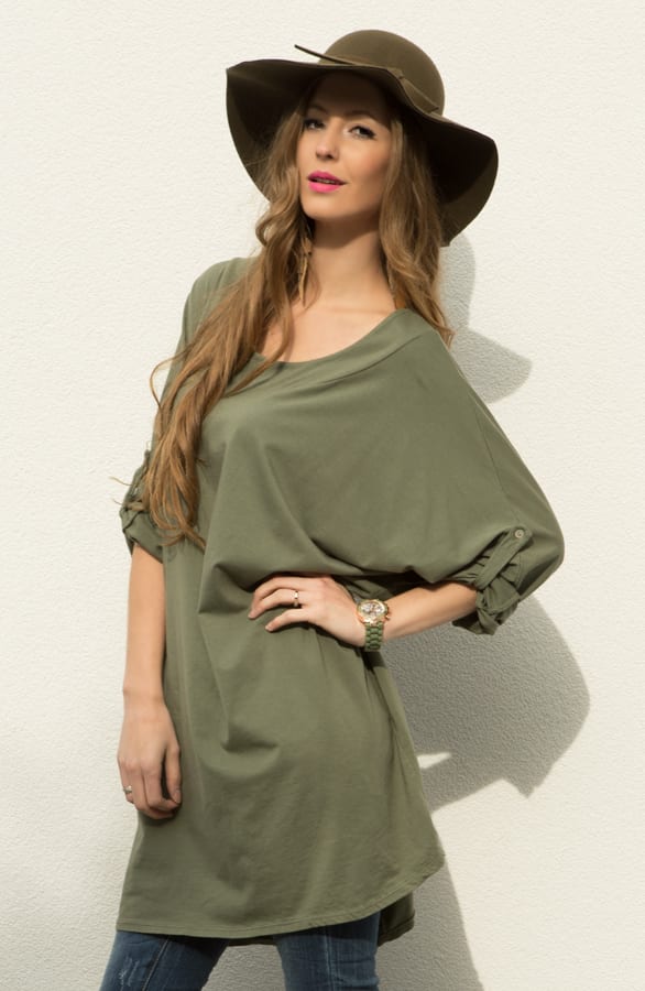 Oversized Tuniek Groen – shoparchief, foto 3