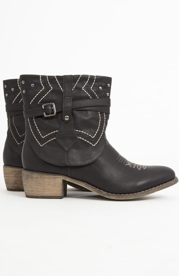Stylish Boots Black – shoparchief, foto 4