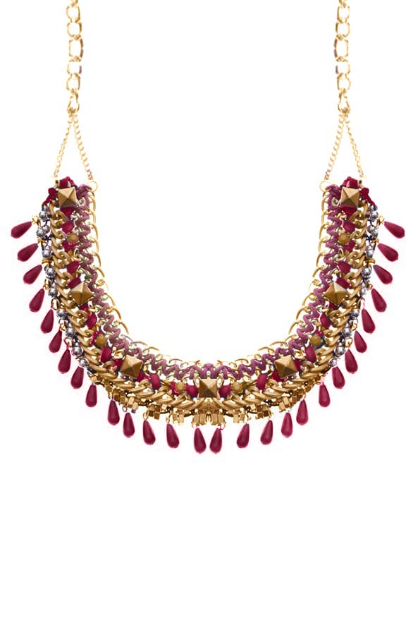 Statement Ketting Bordeaux – shoparchief, foto 1