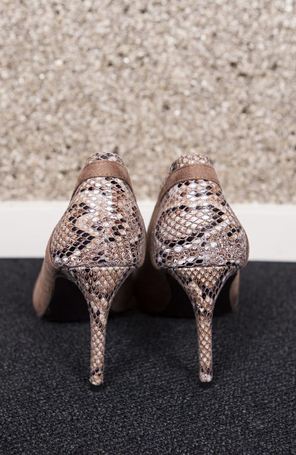 Suede Snake Heels – shoparchief, foto 2