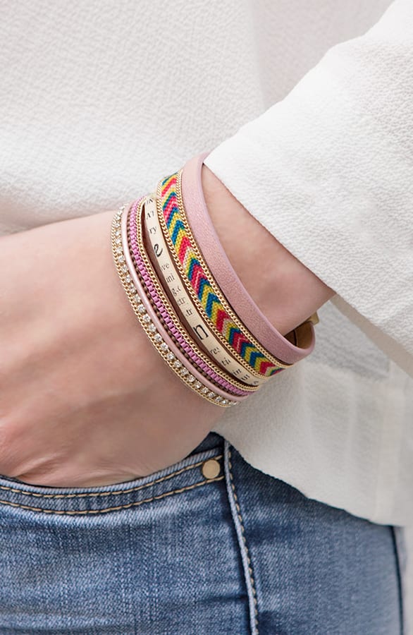 Wrap Bracelet Aztec Pink – shoparchief, foto 2