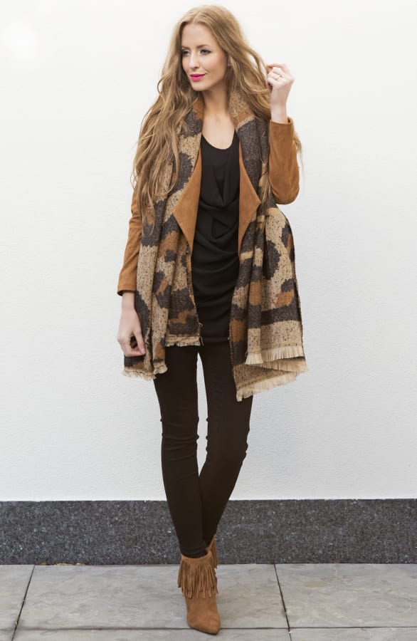 Exclusive Leopard Sjaal – shoparchief, foto 3