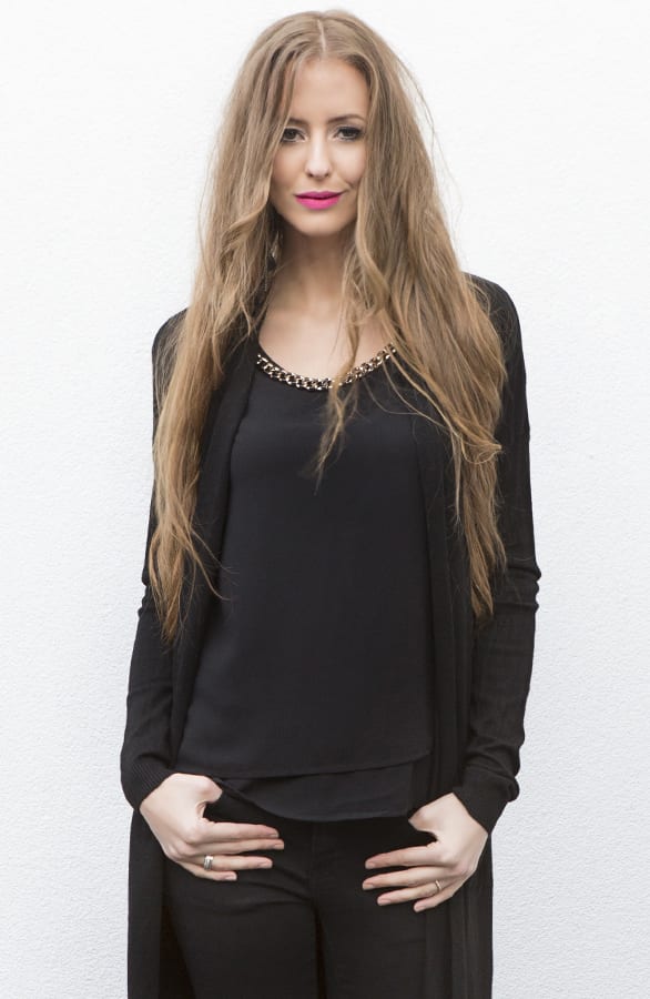 Luxury Chain Top Black – shoparchief, foto 2