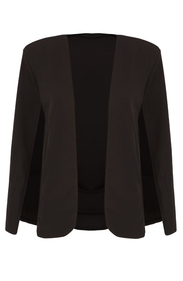 Cape Jacket Black – shoparchief, foto 1