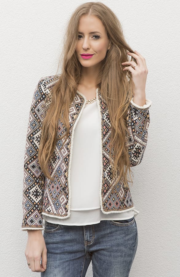 Luxury Chain Top Creme – shoparchief, foto 2