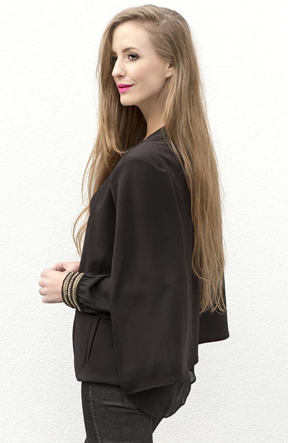 Cape Jacket Black – shoparchief, foto 4