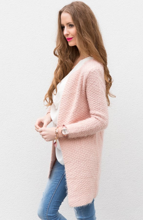 Divide Me Zalm Cardigan – shoparchief, foto 6