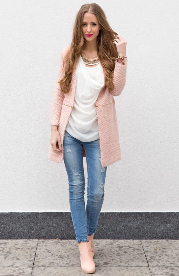 Metallic Blush Booties Pink – shoparchief, foto 7