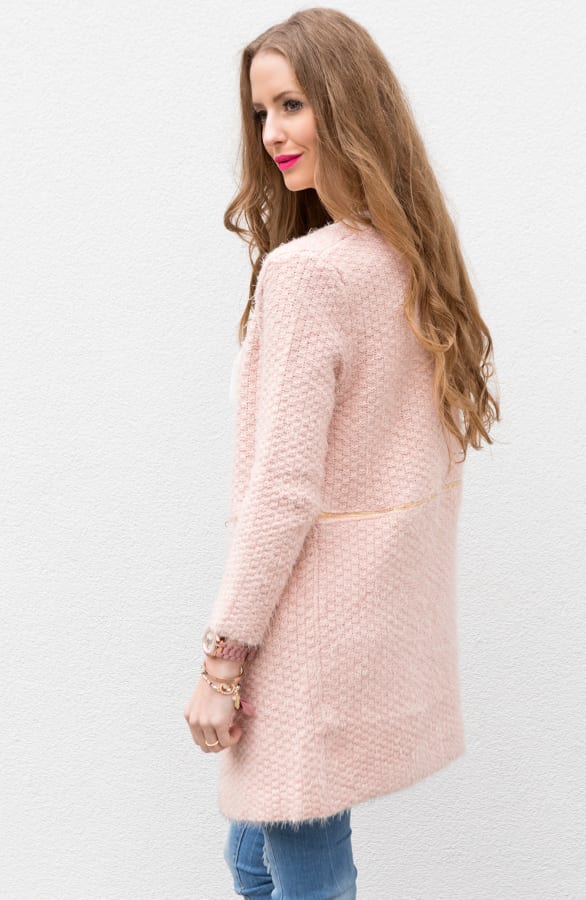 Divide Me Zalm Cardigan – shoparchief, foto 5