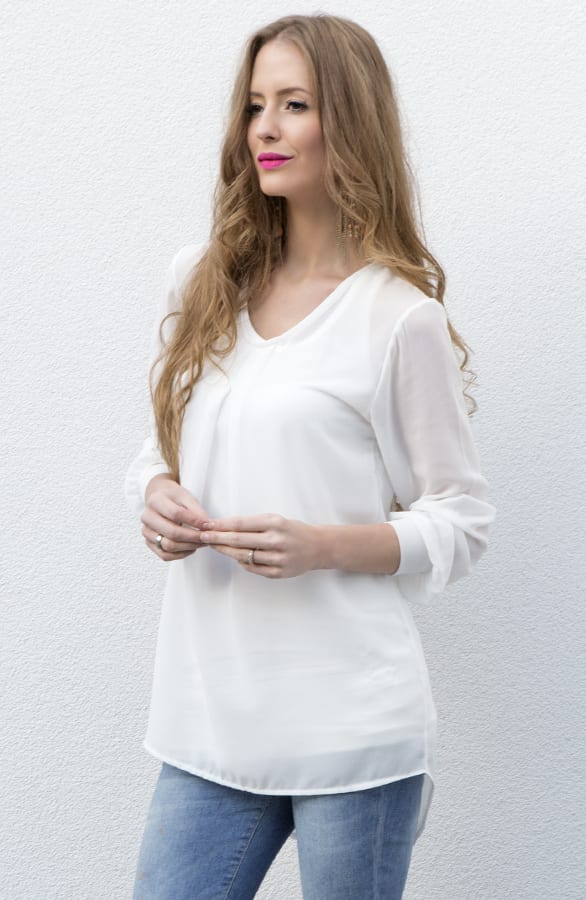 Bohemian Tuniek Creme – shoparchief, foto 5