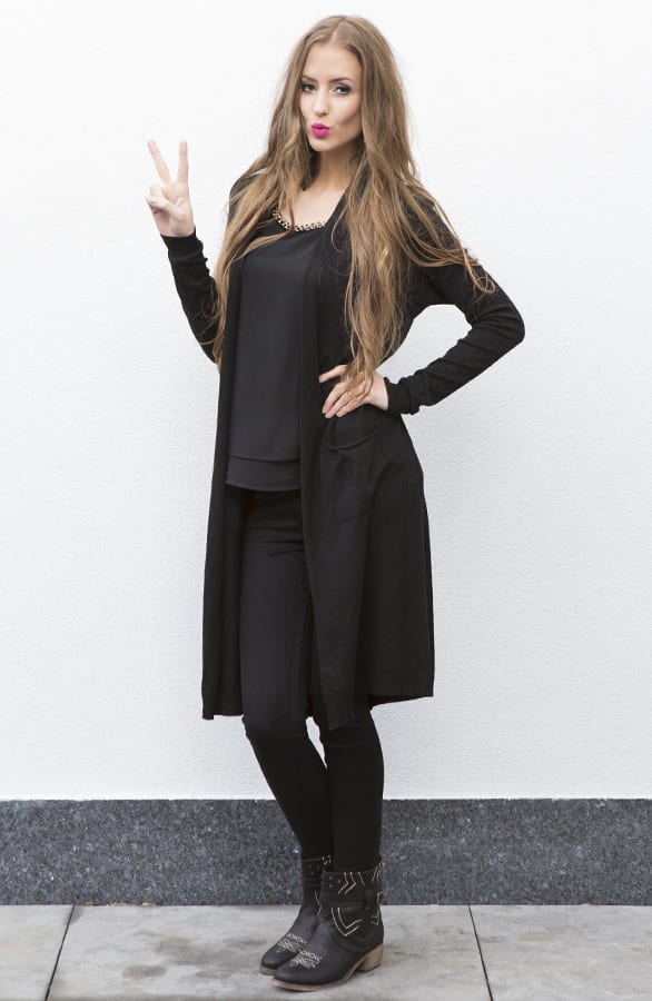 Luxury Chain Top Black – shoparchief, foto 3