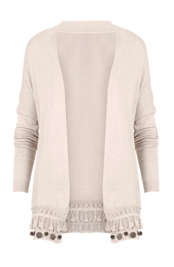 Coins Cardigan Beige – shoparchief, foto 1