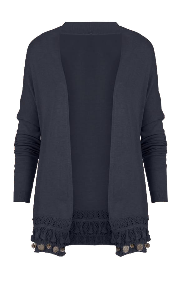 Coins Cardigan Navy – shoparchief, foto 1