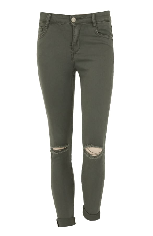 Damaged Army Jeans – shoparchief, foto 1