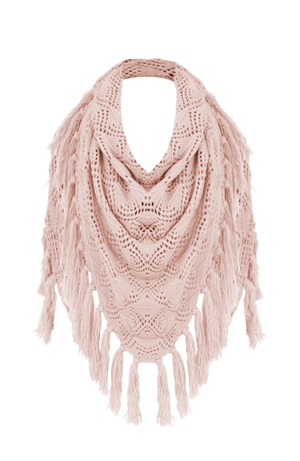 Fringe Sjaal Soft Pink 3.0 – shoparchief, foto 1
