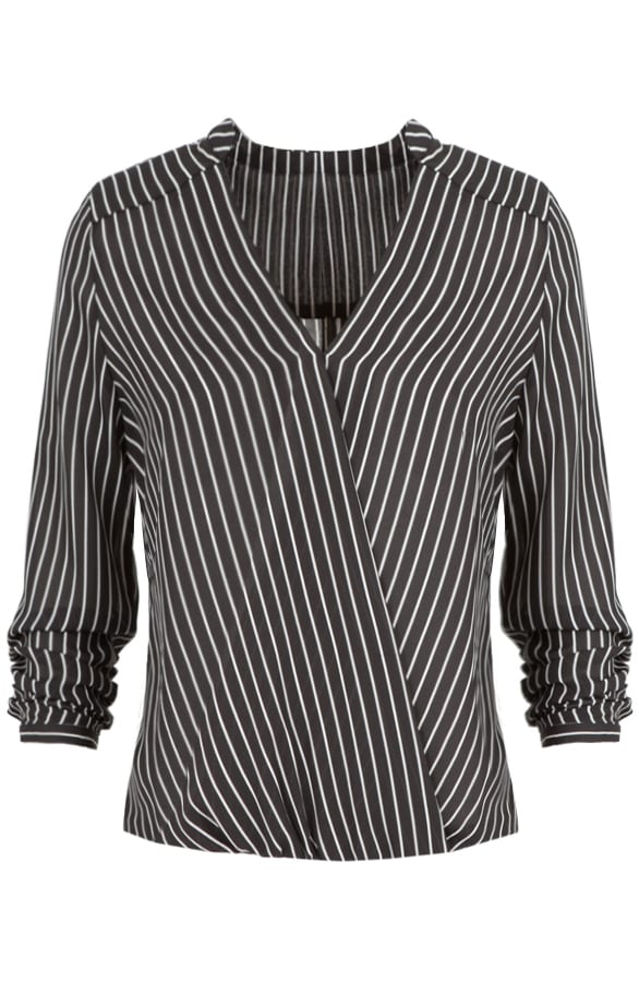 Marant Blouse Striped Black – shoparchief, foto 1