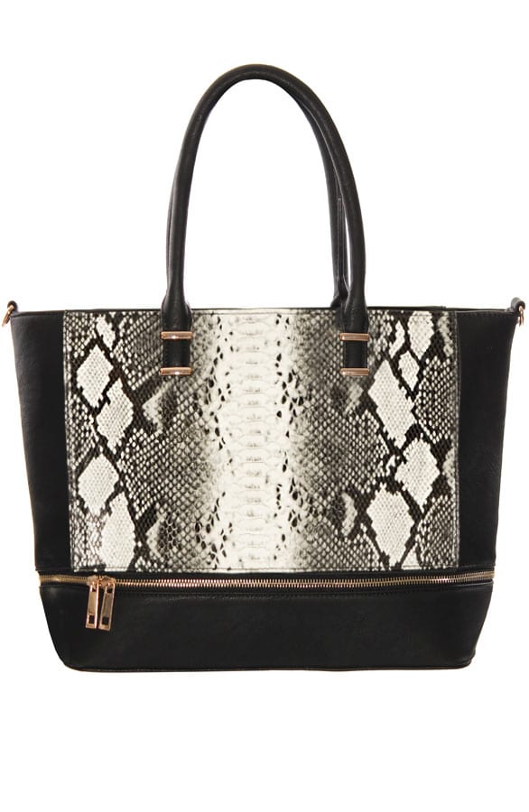 Snake Zipper Bag Black 2.0 – shoparchief, foto 1