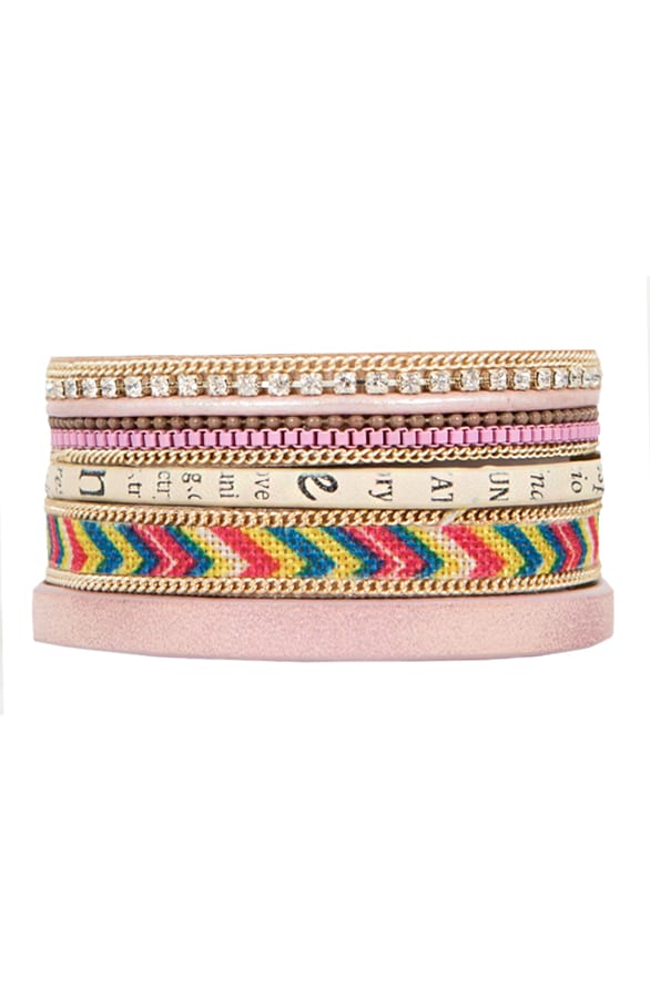 Wrap Bracelet Aztec Pink – shoparchief, foto 1
