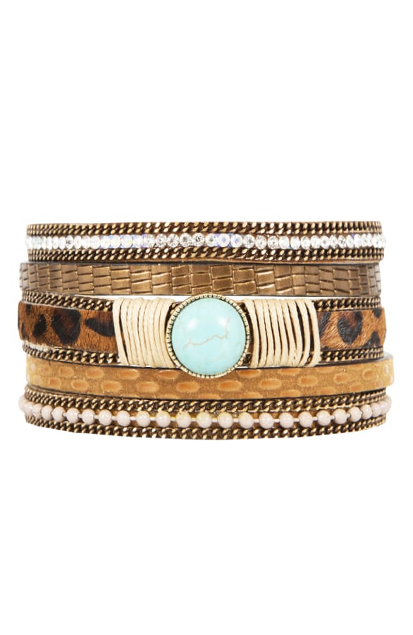 Wrap Bracelet Exclusive Leopard – shoparchief, foto 1