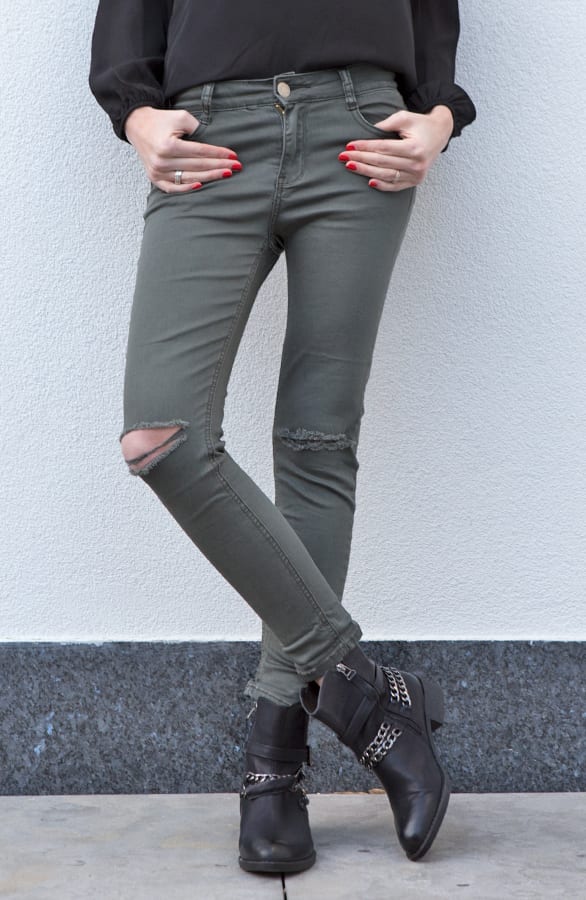 Damaged Army Jeans – shoparchief, foto 2
