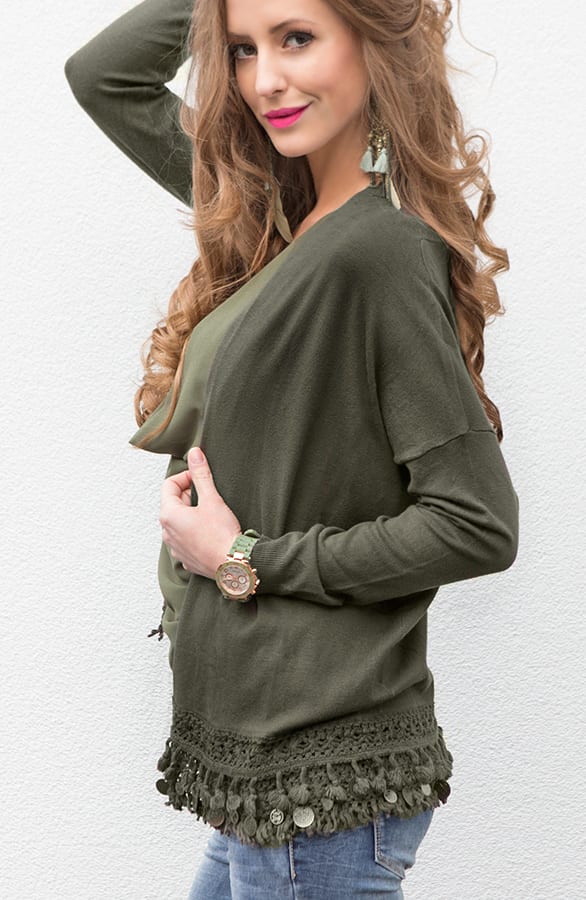 Coins Cardigan Army – shoparchief, foto 2