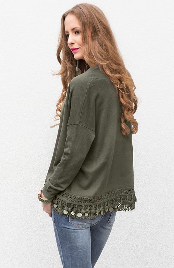Coins Cardigan Army – shoparchief, foto 5