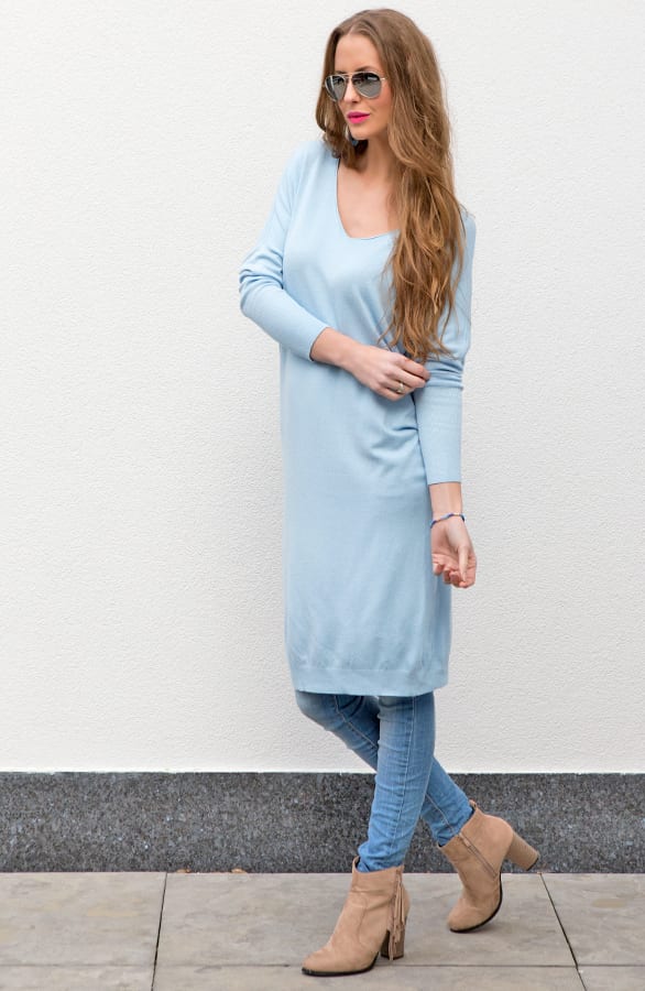 Love Sweater Baby Blue – shoparchief, foto 3