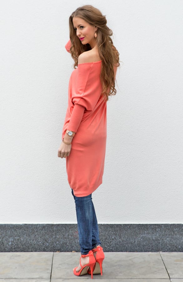 Love Sweater Coral – shoparchief, foto 3