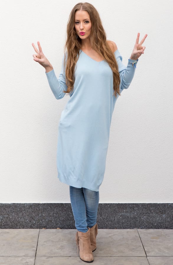 Love Sweater Baby Blue – shoparchief, foto 4
