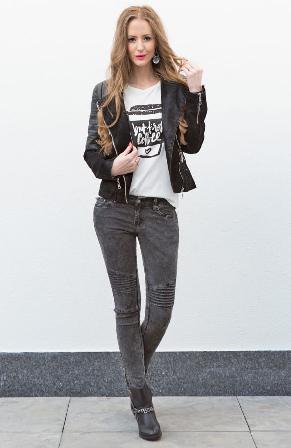Raw Biker Jeans Black – shoparchief, foto 5