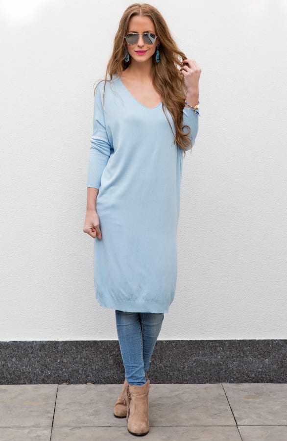 Love Sweater Baby Blue – shoparchief, foto 2