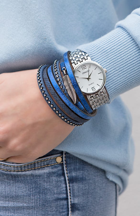 Wrap Bracelet Kobalt – shoparchief, foto 2