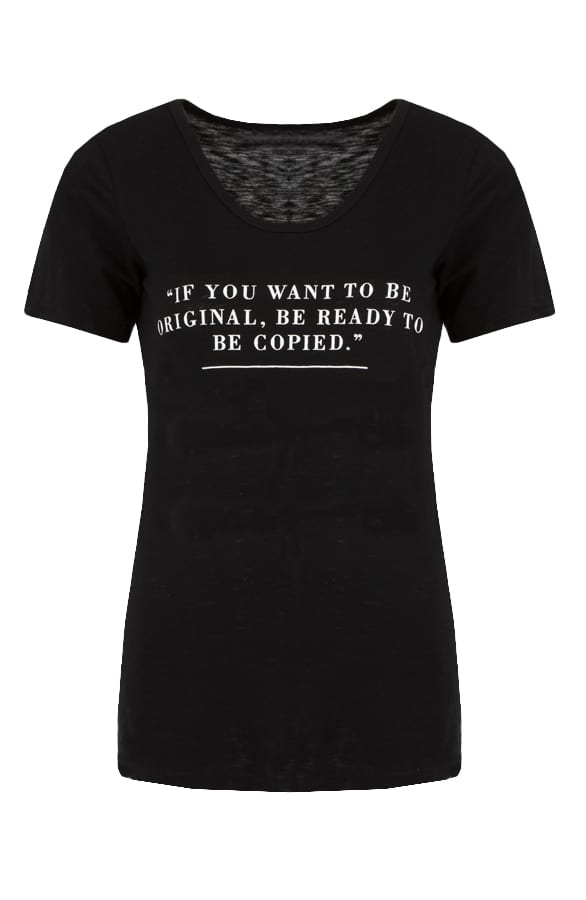 Be Original It-Shirt Zwart – shoparchief, foto 1