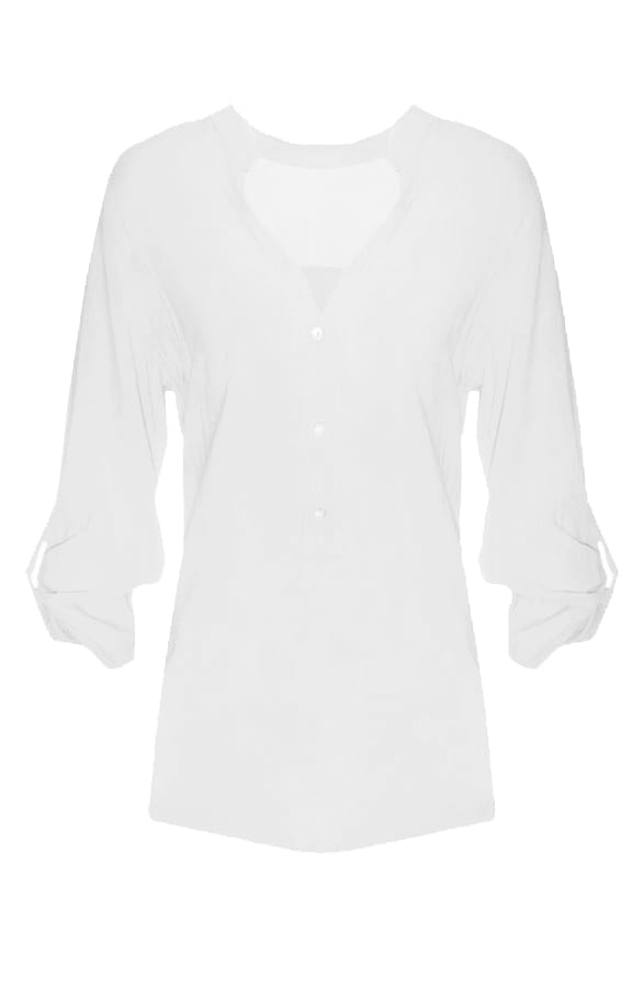 Ibiza Blouse White – shoparchief, foto 1