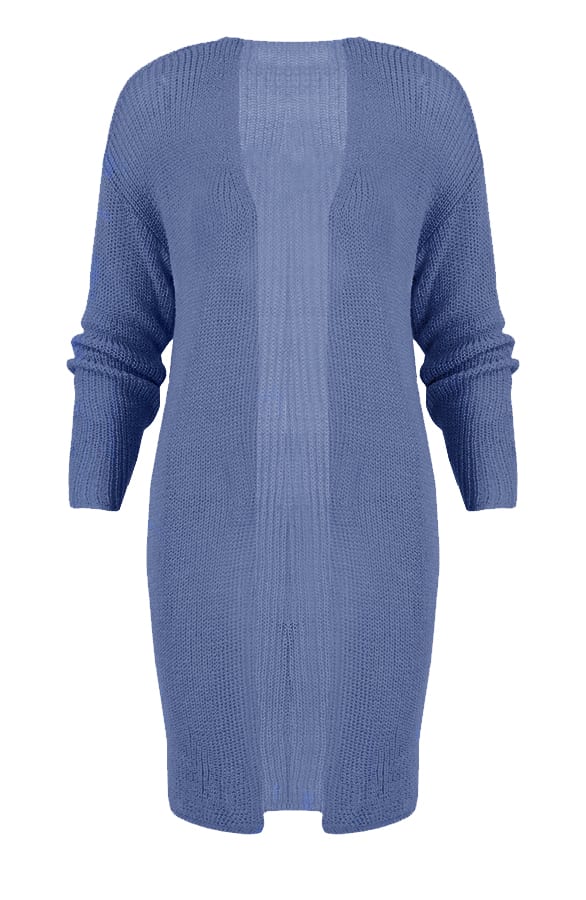 Open Cardigan Blue – shoparchief, foto 1