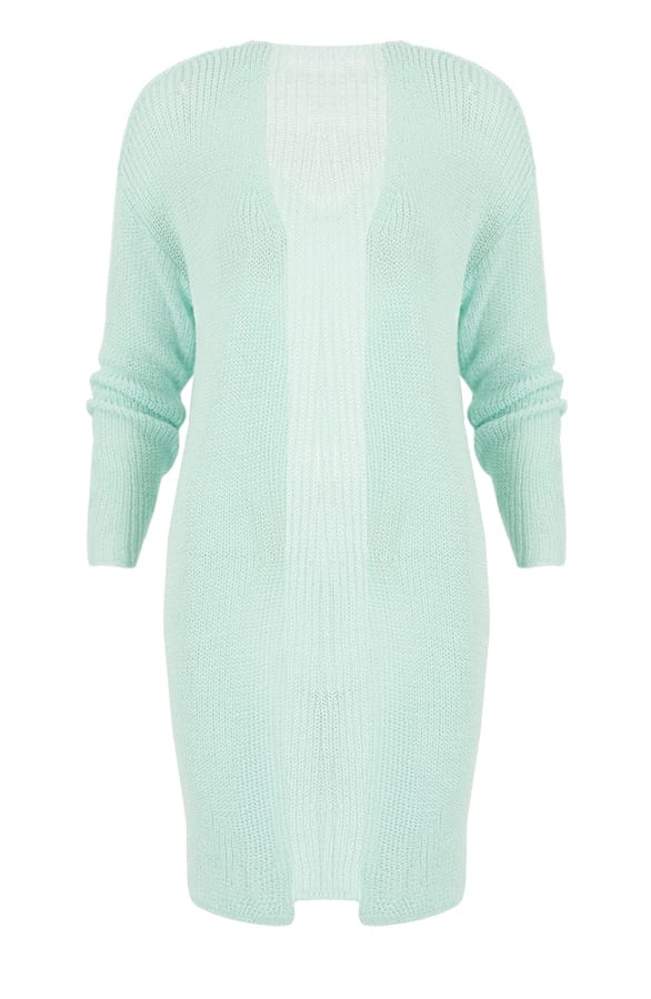 Open Cardigan Mint – shoparchief, foto 1