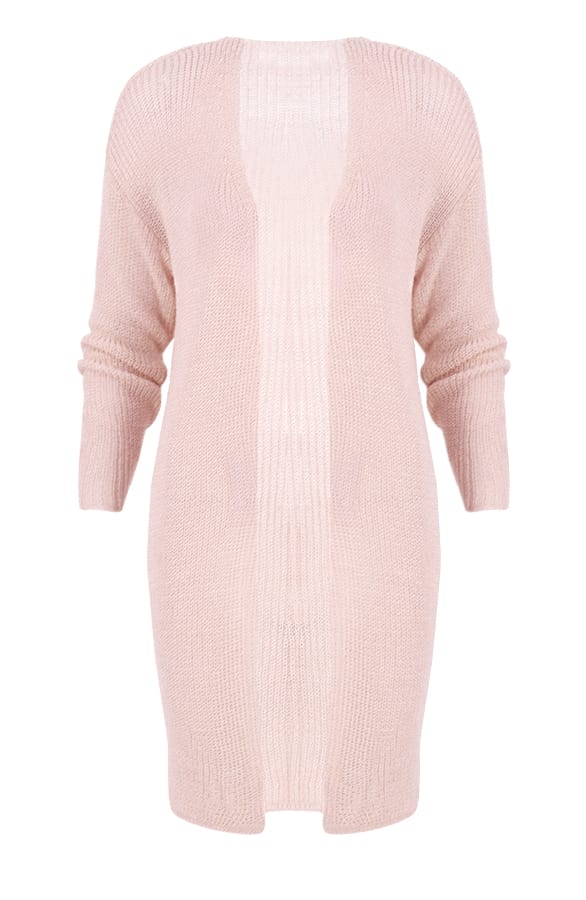 Open Cardigan Soft Pink – shoparchief, foto 1