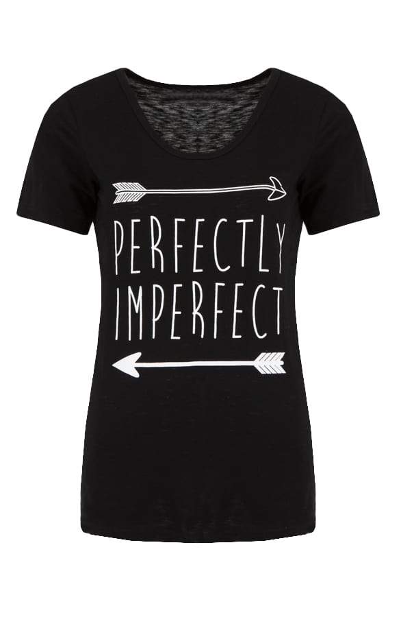 Perfectly Imperfect Top Black – shoparchief, foto 1