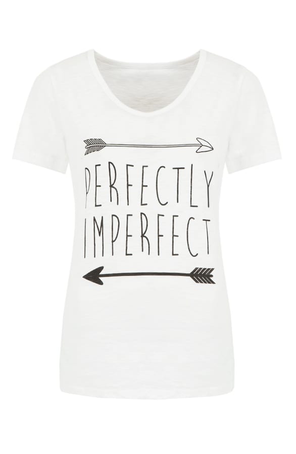 Perfectly Imperfect Top White – shoparchief, foto 1